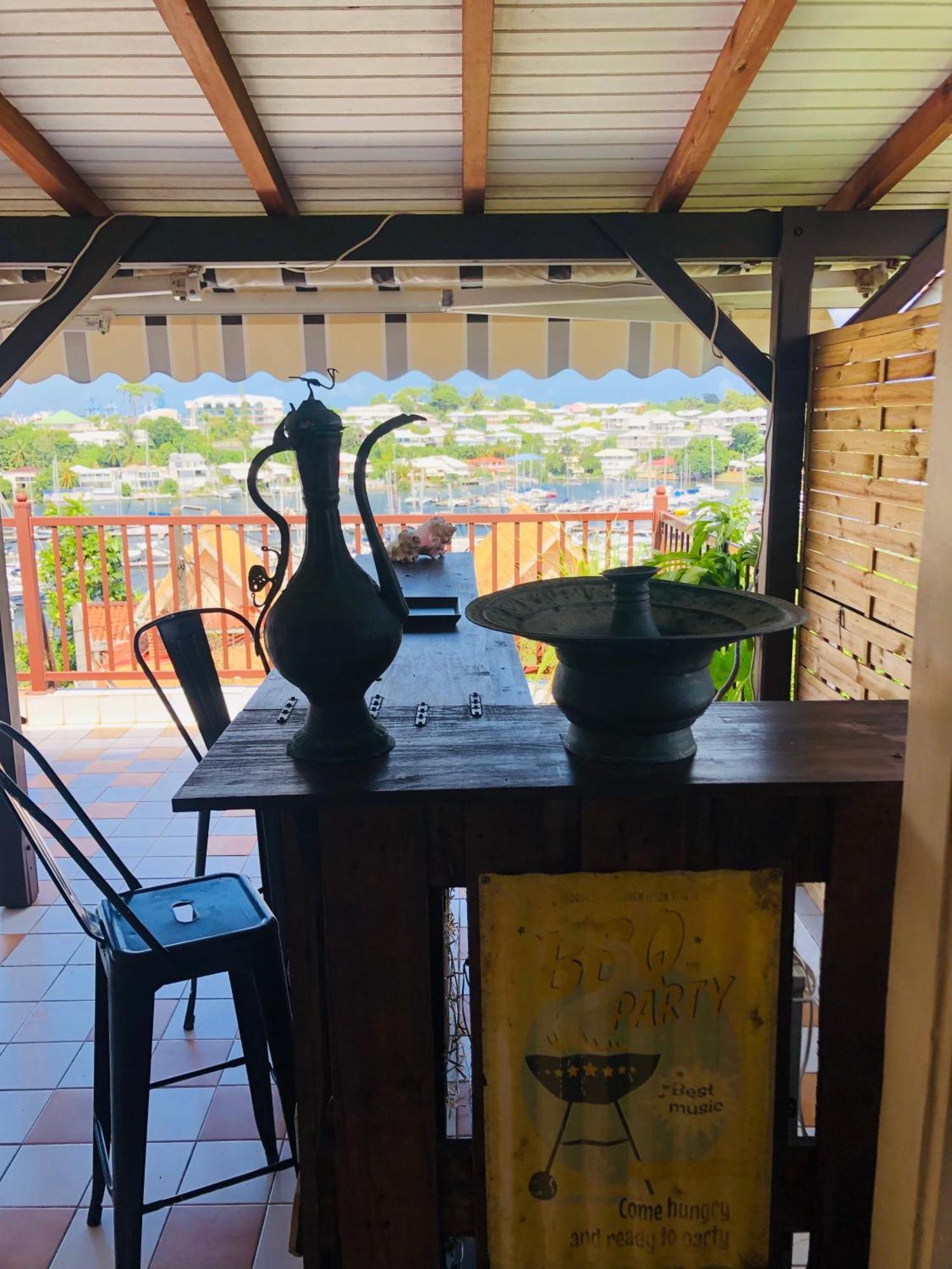 Chambre D'Hotes Mai Tai 4 Personnes Bas Du Fort Le Gosier  Buitenkant foto